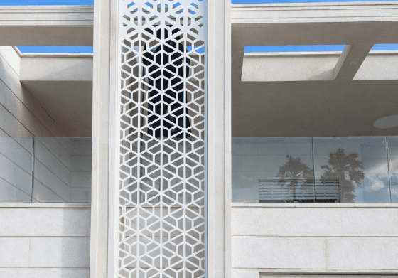 דגמי חיתוך לייזר מבית טרלידור, דוגמת מנדלה עגולה