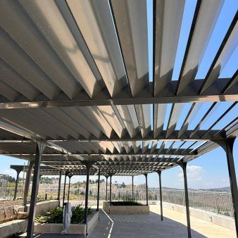Pergola project in Salit of the Democratic School